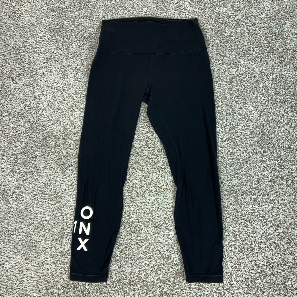 Lululemon Leggings Womens 8 Black Athletic Align High Rise Pants Yoga Gym Sports